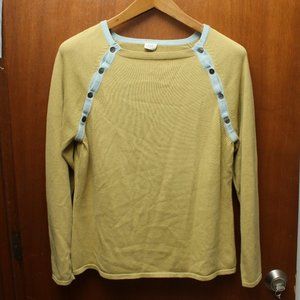 Pastel Green & Blue Crew neck Sweater